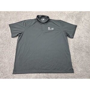 HEB "Texas Backyard" Polo Shirt Mens 4XL CornerStone Black Employee Uniform